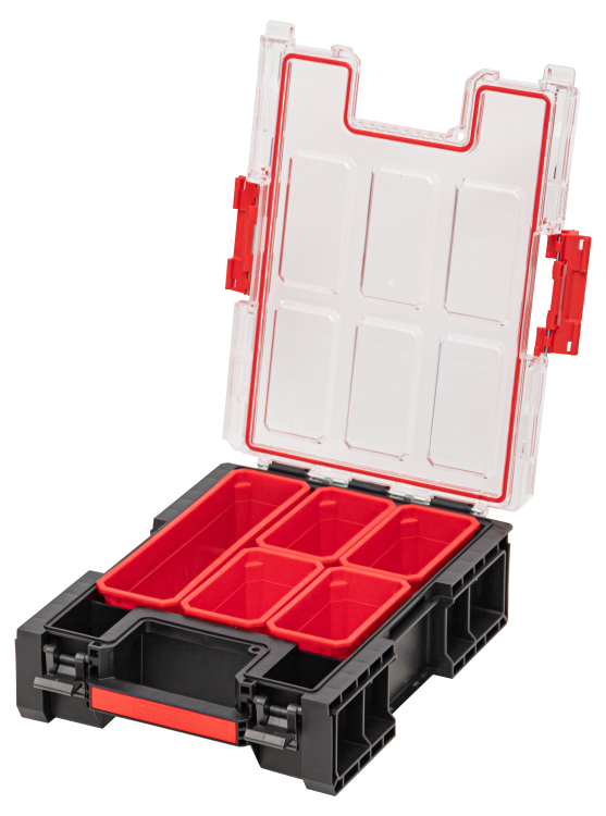 Organizer skrzynka narzędziowa Qbrick System ONE 2.0 M Plus otwarty