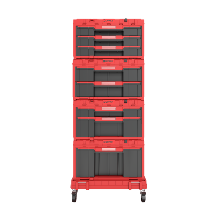 Skrzynka narzędziowa Qbrick System ONE Drawer 1 Toolbox 2.0 Red Ultra HD