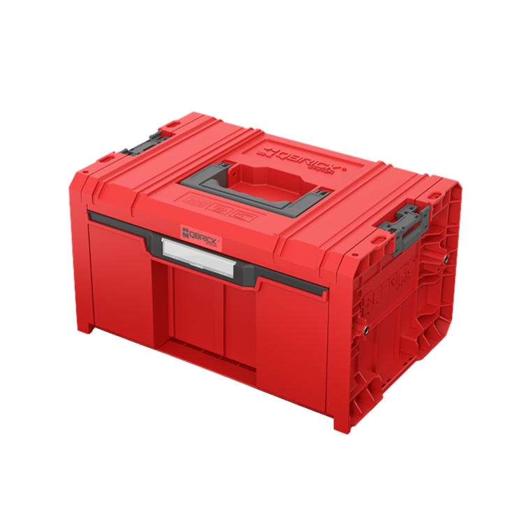 Zestaw skrzynek narzędziowych Qbrick System PRO Drawer Workshop Set 6 2.0 Red Ultra HD (10).png