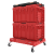 Zestaw skrzyń narzędziowych Qbrick System ONE Red Workshop Drawers Set 5