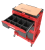 Zestaw skrzyń narzędziowych Qbrick System ONE Red Workshop Drawers Set 7