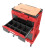 Zestaw skrzyń narzędziowych Qbrick System ONE Red Workshop Drawers Set 7