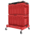 Zestaw skrzyń narzędziowych Qbrick System ONE Red Workshop Drawers Set 7