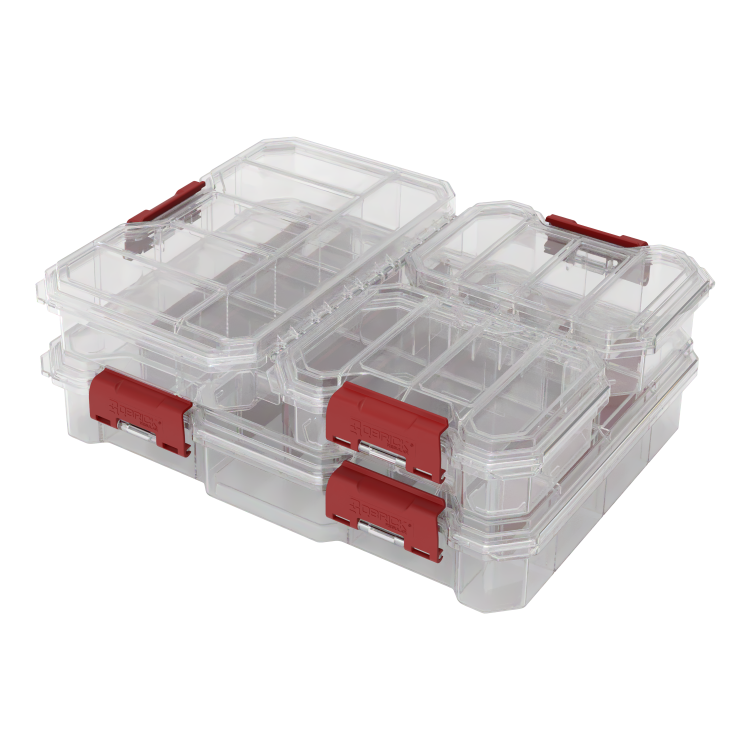 Organizer na narzędzia Qbrick Regular Compact Organizer M Transparent