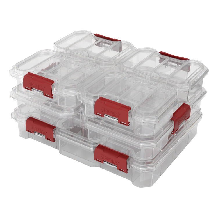 Organizer na narzędzia Qbrick Regular Compact Organizer M Transparent