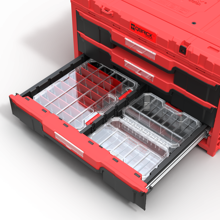 Organizer na narzędzia Qbrick Regular Compact Organizer M Transparent