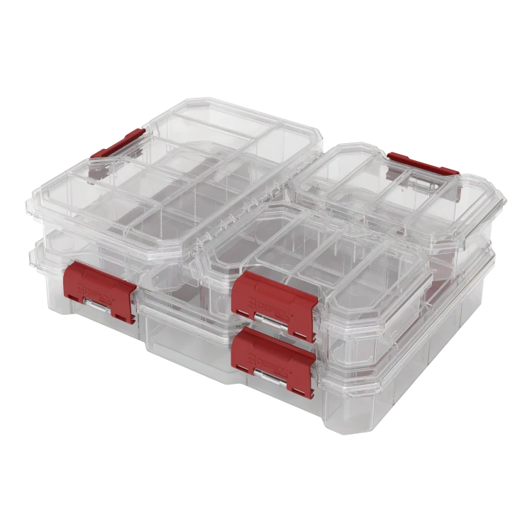 Organizer na narzędzia Qbrick Regular Compact Organizer S Transparent
