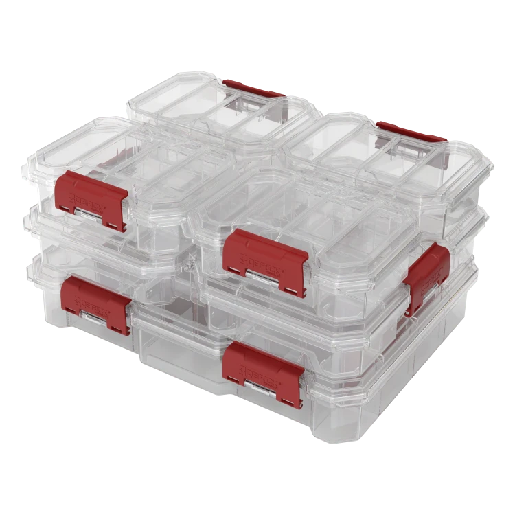Organizer na narzędzia Qbrick Regular Compact Organizer S Transparent