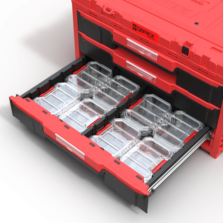 Organizer na narzędzia Qbrick Regular Compact Organizer S Transparent